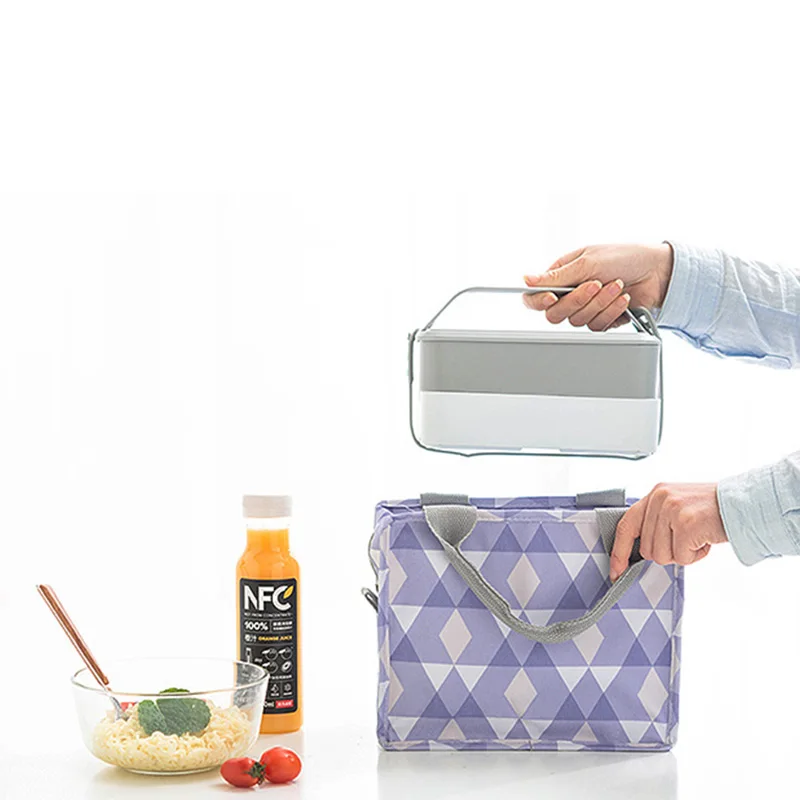 Fashion Portable Thermo Bag Baby Bottle Baby Food Storage Insulation Bags Baby Feeding Bags handbag food Lunch Bag