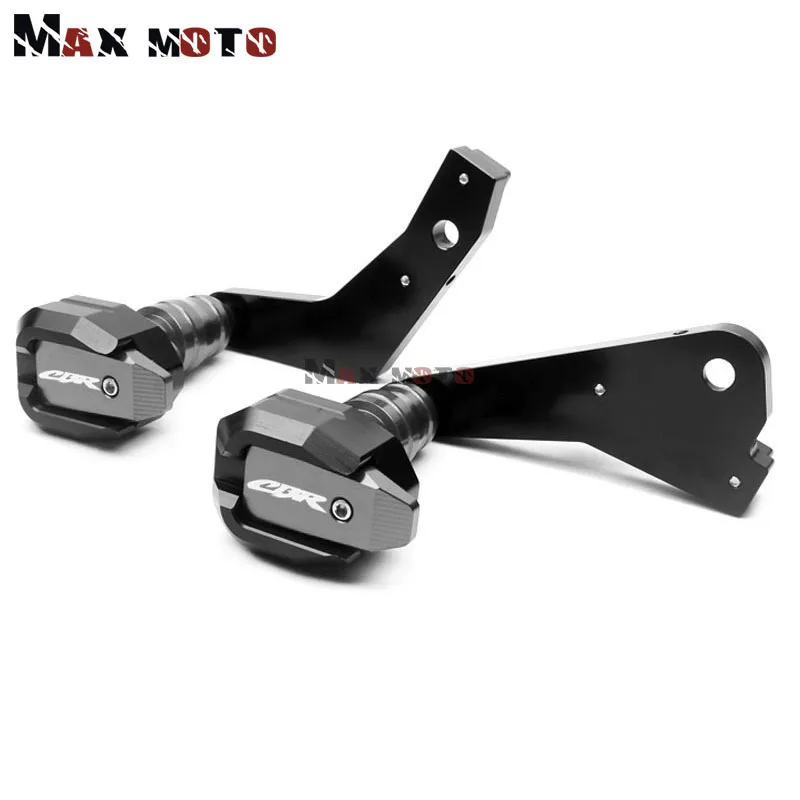 Для HONDA CBR600RR CBR 600 RR CBR 600RR 2013- мотоциклетные защита от падения Рамка слайдер Накладка для защиты от падения для обтекателя протектор - Цвет: Titanium