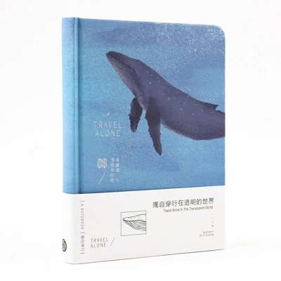 Newest 2020 Whale Illustrations Sketchbook Notebook Diary Drawing 112 Sheets Cute Whale Office School Notepad Paper Book Notebooks Aliexpress