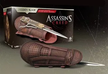 

[Funny] Original box 22cm Movie Assassins Creed 7 Hidden Blade Gauntlets Edward Kenway Cosplay Weapon 1:1 PVC Action Figure Mode