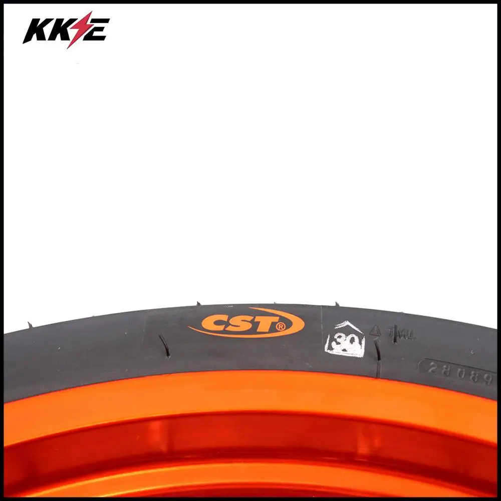 KKE 3,5/5,0 17IN. Cush Drive Supermoto набор колес для KTM 690 SMC 2007-2011 оранжевые диски CST шины