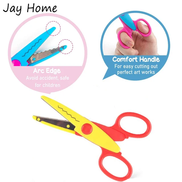 Decorative Wave Scrapbooking Craft Scissor - InexPens