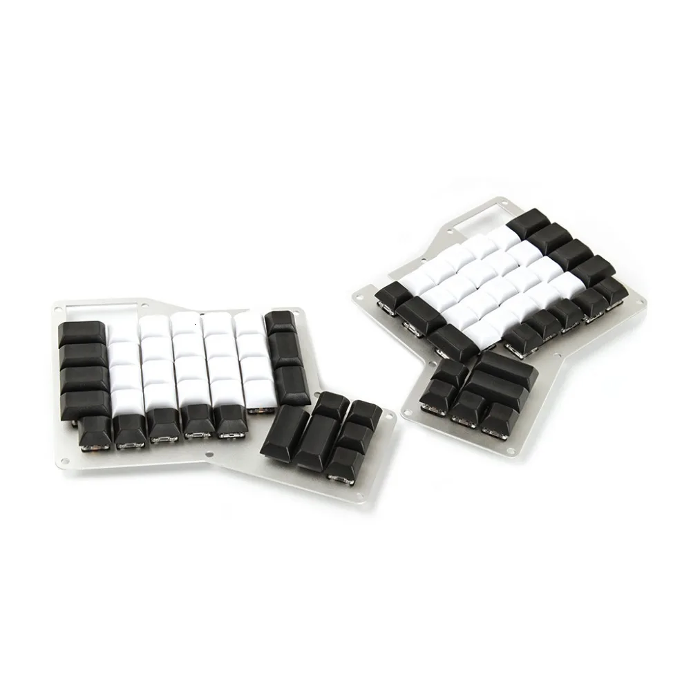 Ergodox Ergo PBT key cap механическая клавиатура для разделения рук лазерный