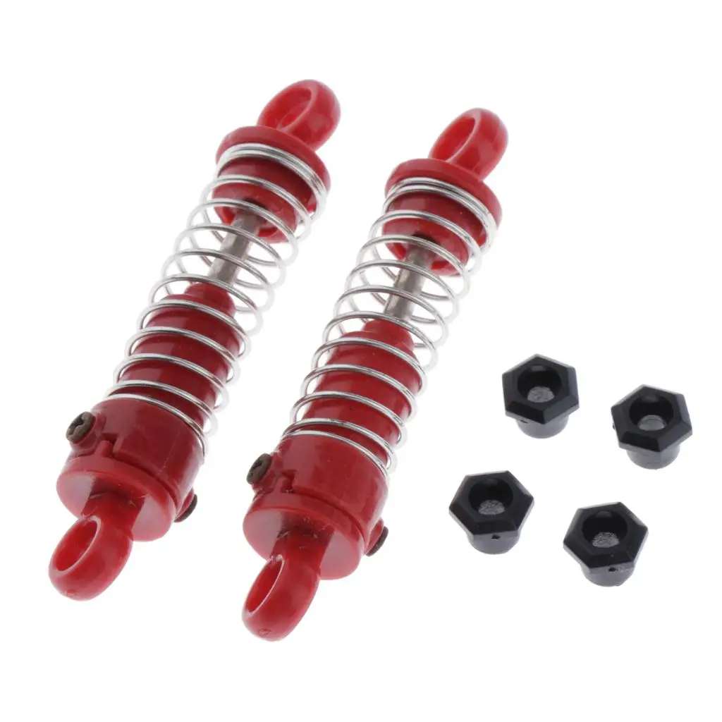 Assembled Springs Shocks Absorber Parts for 1/18 RC Car HS 18301 18302 18311 18312, 2 Pieces