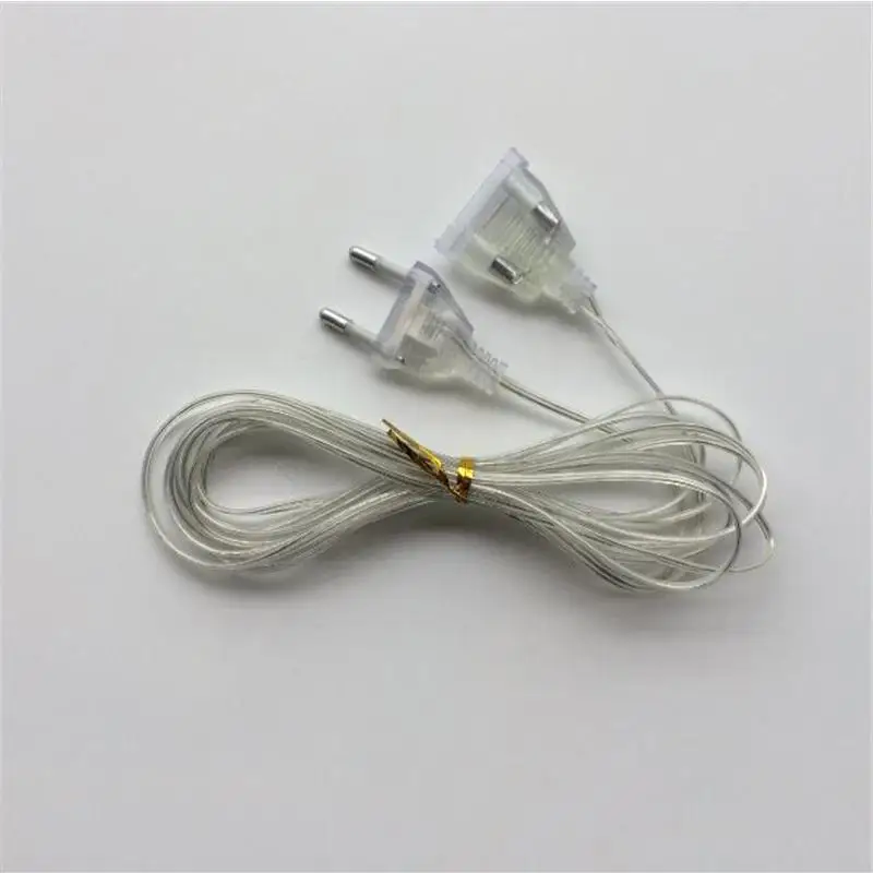 Fixdyset-cabo de Extensão de Alimentação Metros para Led Plugue Interruptor Fio Transparente 3 eu Luz 4 High Quality Luzes e Iluminação