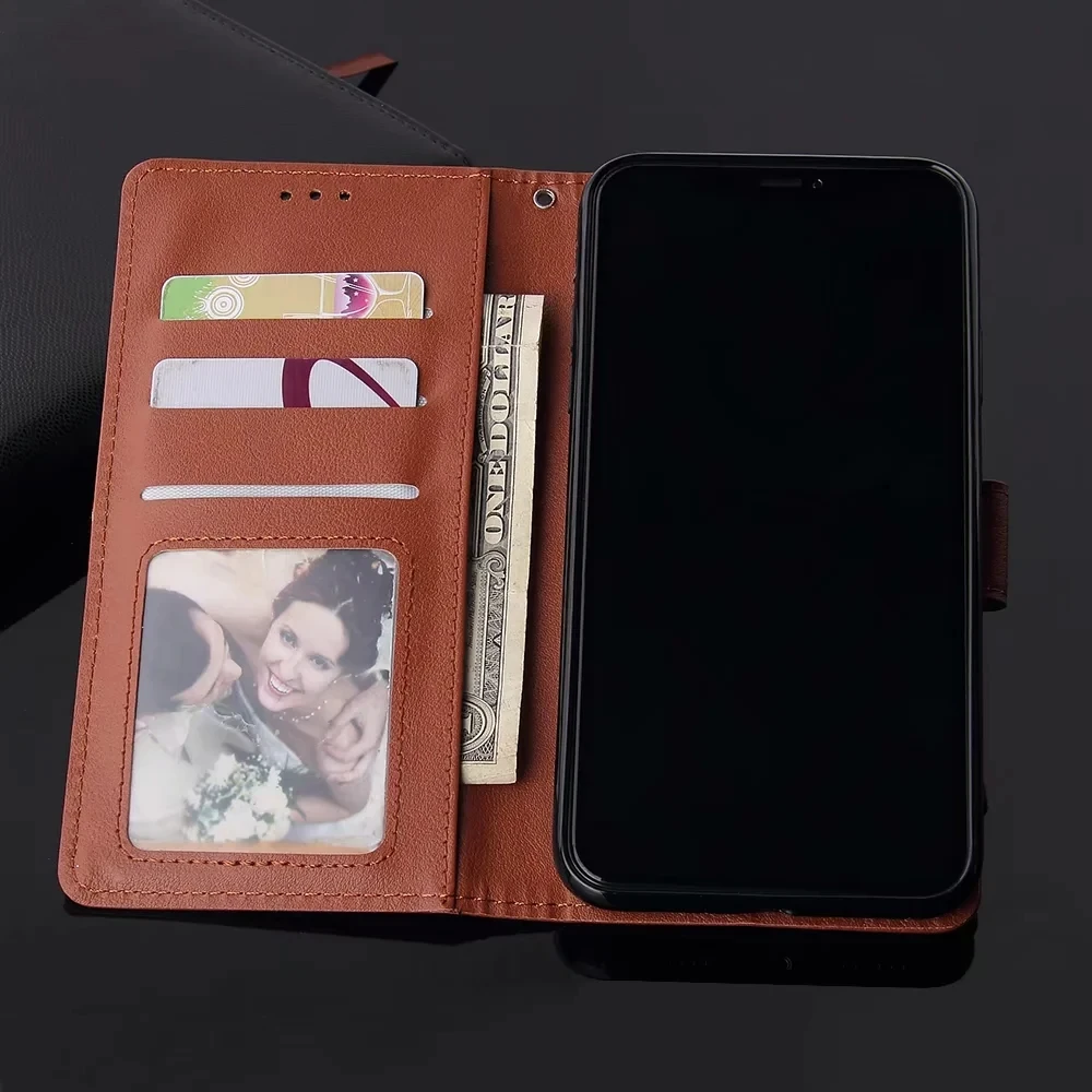 phone cases for iphone 12 mini  Leather Wallet Case For iPhone 12 11 Pro Max  Xs Max XR X 8 7 6 6s Plus 5S SE 2020 Cards Holder Wallet Stand Cover clear iphone 12 mini case