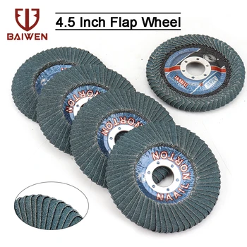 

2/5/10Pcs Professional Flap Discs 115mm U-Type Sanding Disc Zirconium Oxide Grooves Grinding Wheel Blades For Angle Grinder