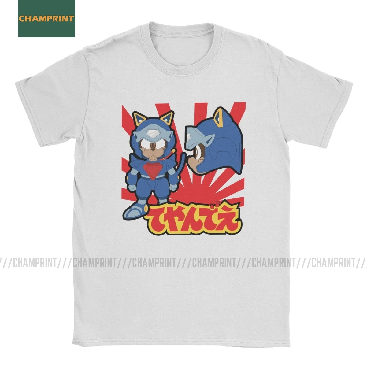 Мужские Гвидо анчоус самурая пиццы футболка с проектом героев из мультфильма в