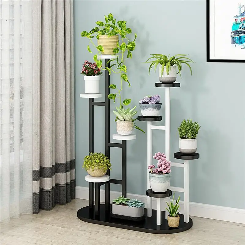 Version A Для Estanteria Jardin Mueble Para Plantas горшок плантенстандарт лестница балкон открытый цветок стенд Stojak Na Kwiaty полка для растений - Цвет: Version A
