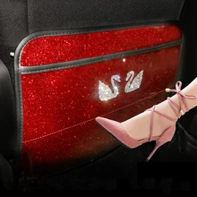 Искусственная кожа автомобиля антиударная площадка авто чехлы для сидений ЗАЩИТА ОТ грязь заднее сиденье автомобиля защита от детей ребенка