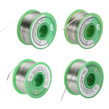 

uxcell 2pcs Lead Free Solder Wire Sn99.3% Cu0.7% with Rosin Core for Electrical Soldering Circuit Board Electronics Devices