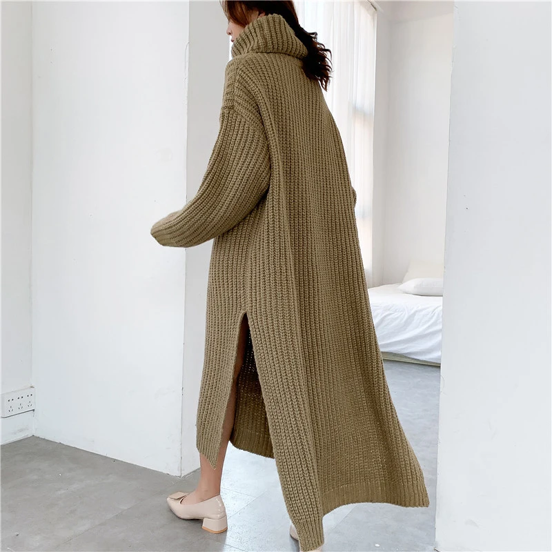 OLOMM NF7007 top quality women's knitting dress