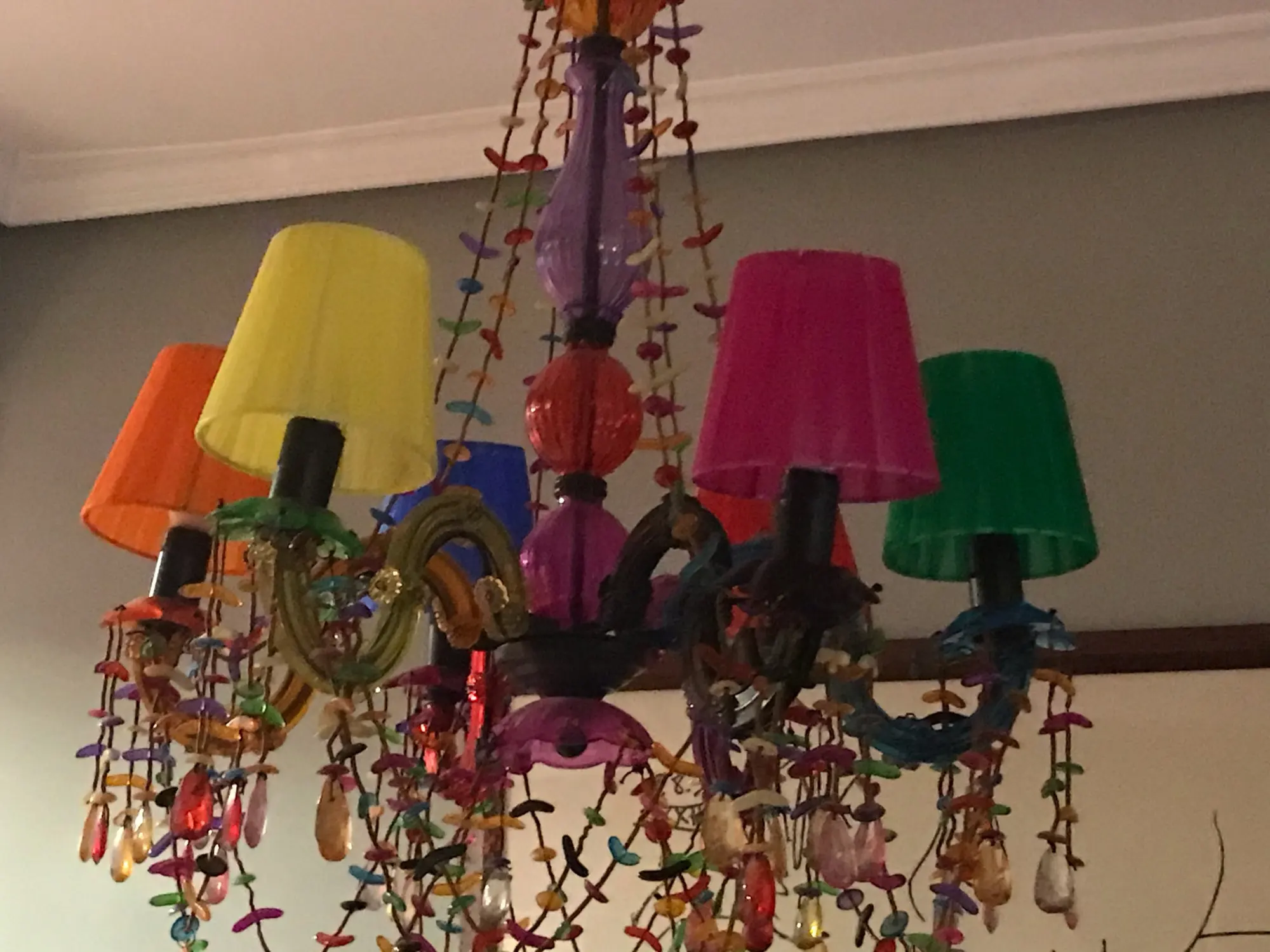 Современная кружевная люстра диаметром 12 см белая черная розовая фиолетовая