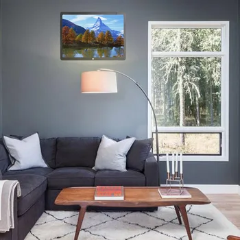 

15Inch 1080p Memory Card Remote Control Slide HD Movie Player Images Adjustable MP4 View Digital Photo Frame Auto Browse LCD