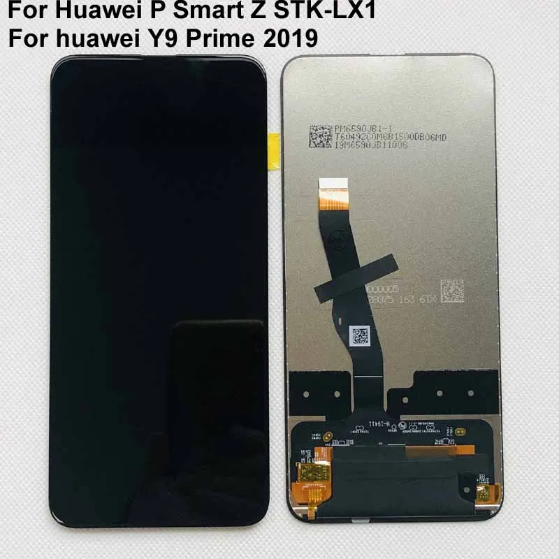 Оригинальный ЖК дисплей для Huawei P Smart Z 6 59 тест huawei Y9 Prime 2019 дигитайзер сенсорного