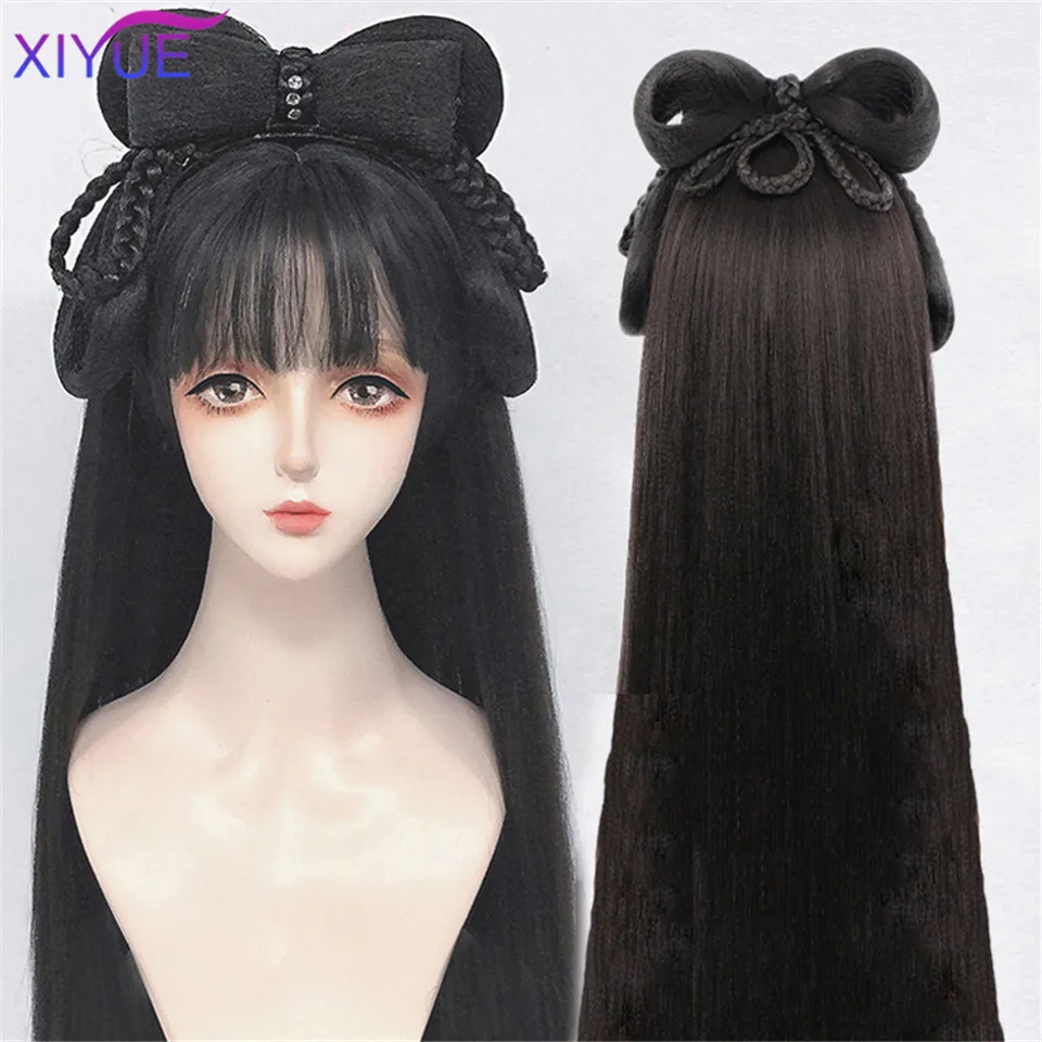 Винтажный парик XIYUE для моделирования Hanfu в китайском старинном стиле