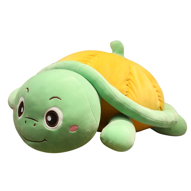 

Huggable Cute Tortoise Plush Toy Soft Stuffed Cartoon Sea Animal Doll Nap Pillow Cushion Birthday Christmas Gift For Boys Kids