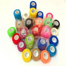 Cheap 7.5cm*4.5m Self-Adhesive Elastic Bandage Health Care Treatment Gauze Tape Emergency Muscle Tape First Aid Medical  First Aid