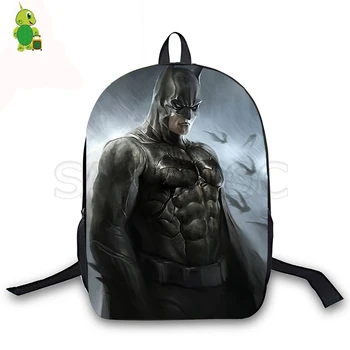 

Batman Bat Girl Superhero School Bag for Teenage Girls Boys Daily Backpack Women Men Casual Rucksack Travel Shoulder Bags