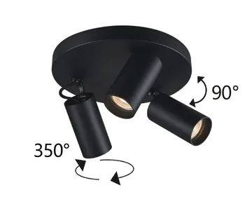 

Dimmable Surface Mounted Ceiling Downlight 3x5W 15W AC85-265V lamp COB Led Spot light