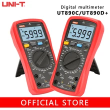 UNI-T ut890d + ut890c verdadeiro rms 6000 contagens ac/dc função ao vivo ncv multímetro digital com luz de fundo lcd handheld