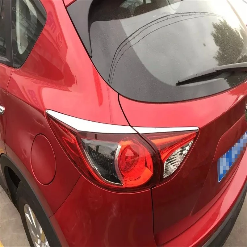 

WELKINRY Автомобильная крышка для Mazda CX-5 KE 2015 2016 ABS, хромированная светильник няя фара, подсветка для бровей