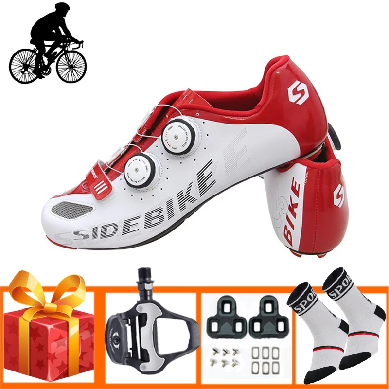 sidebike shoes and pedals