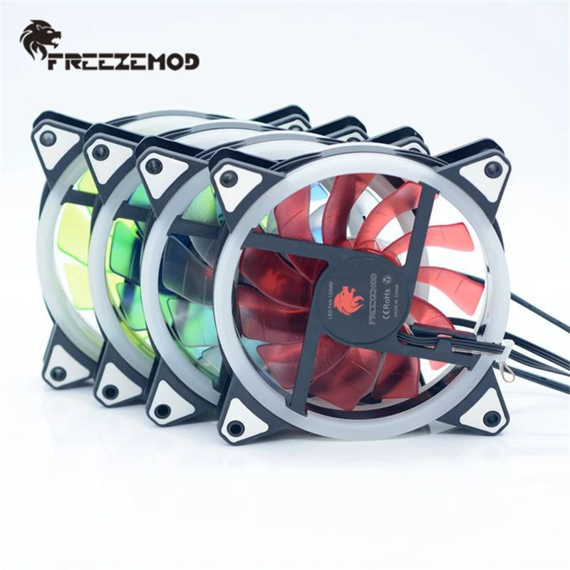 Новинка вентилятор FREEZEMOD с двойной апертурой для ПК кулер воды съемный