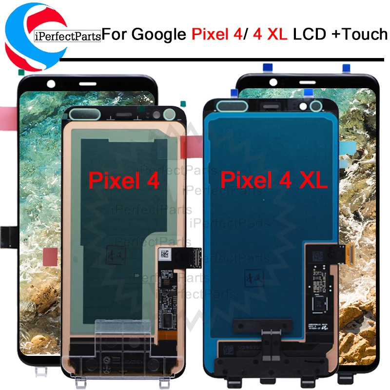 

100% Tested For Google Pixel 4 LCD Display Touch Screen Digitizer Assembly Replacement For Google Pixel 4 XL LCD