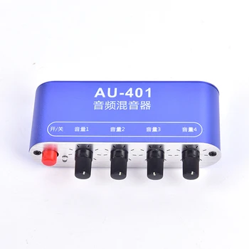 Stereo Mixer Individually Controls Board DIY Headphones Amplifier Case Dyu