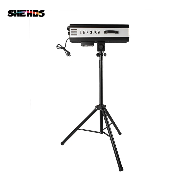 SHEHDS светодиодный 330W следовать прожектор с полета чехол лучше всего подходит для вечерние/Семья сбор Свадебные Профессиональный для ди-Джея свет для сцены парти сценический эффект освещения