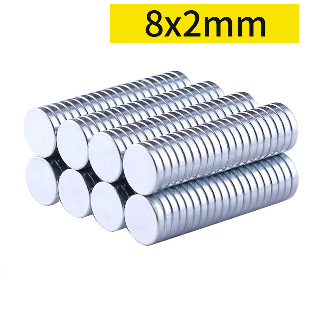 N35 50/100Pcs Super Strong Magnet 2/3/5/8mm Rare Earth Neodymium Cylinder Magnet 