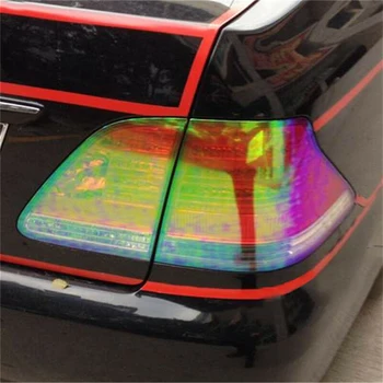 

Vinyl Headlight Film Parts Auto Exterior Waterproof Expandable Removable