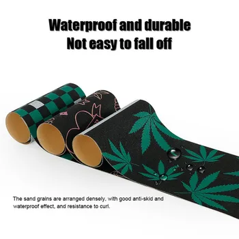 

2020 Professional Skateboard Deck Sandpaper Scooter Longboard Four Wheels Paper Electric Scooter Stickers Non-slip