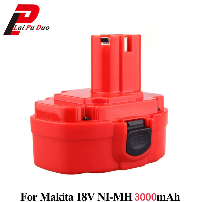 Никель-металлогидридный аккумулятор 18 в 3000 мАч для электроинструмента Makita 1833 Ач: