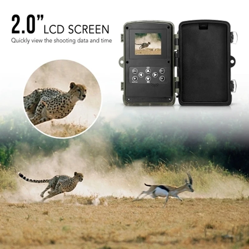 RISE 16MP 1080P Trail камера охотничья игровая Камера уличная дикая природа скаутская с