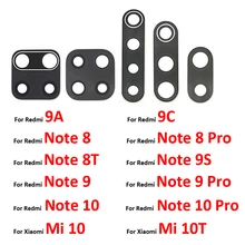 Стеклянный объектив задней камеры 2 шт. для Xiaomi Redmi Note 8 Pro 7 9 9S 10 Pro Max 8T 9A 9C / Mi Note 10 10T Pro Lite на клейкой основе Стеклянный объектив задней камеры 2 шт. для Xiaomi Redmi Note 8 Pro 7 9 9S 10 Pro Max 8T 9A 9C / Mi Note 10 10T Pro Lite на клейкой основе