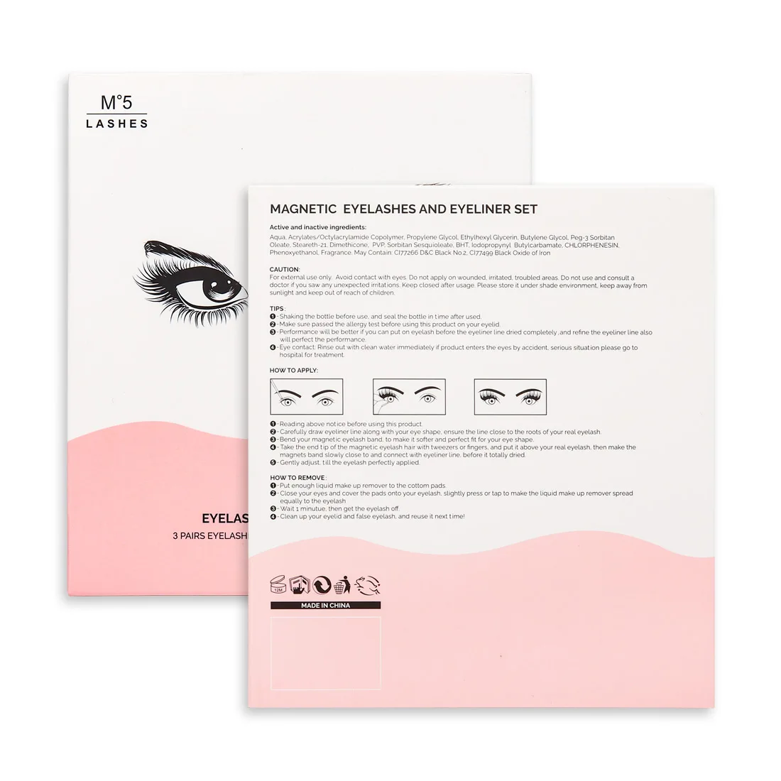 3Pairs Magnetic Eyelashes And Eyeliner Set 5 Magnet 3D False Eyelashes Natural Soft Wispy Faux Mink Magnetic Fake Lashes Makeup 3Pairs Magnetic Eyelashes And Eyeliner Set 5 Magnet 3D False Eyelashes Natural Soft Wispy Faux Mink Magnetic Fake Lashes Makeup