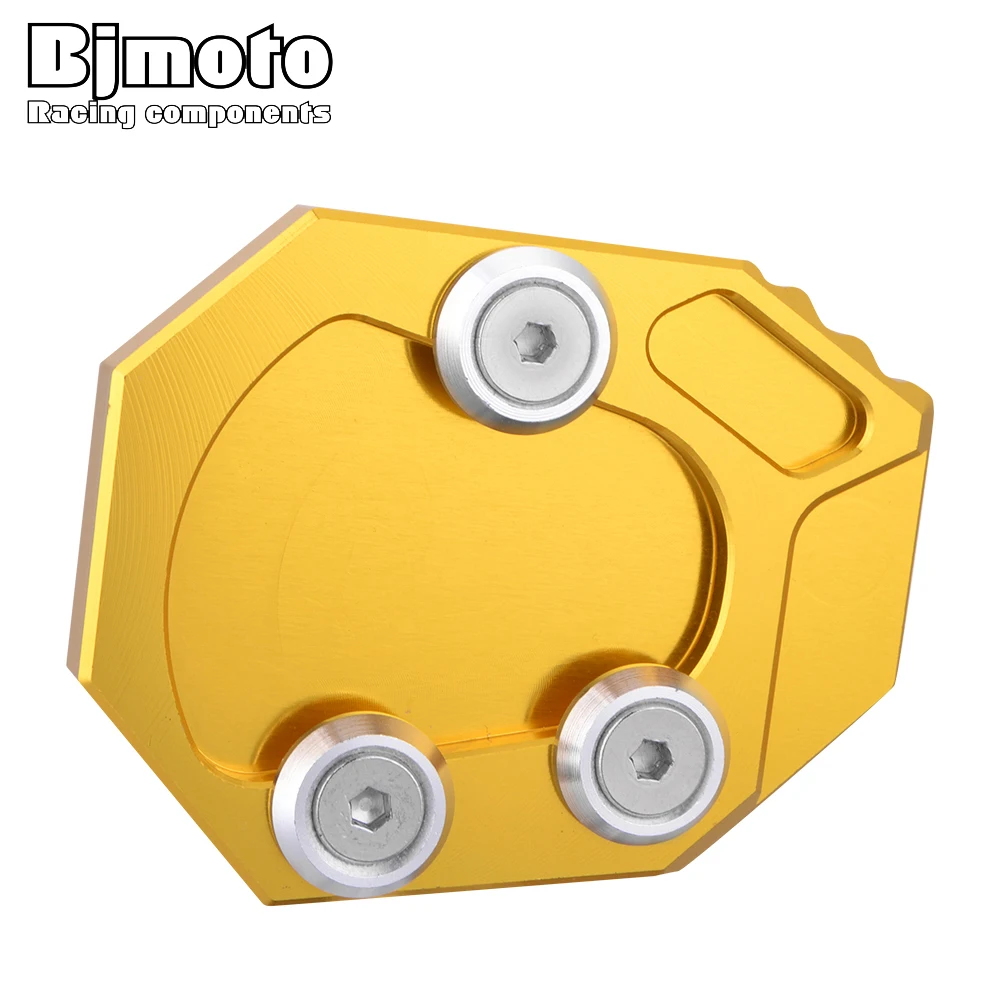 

Newest Motorcycle CNC Alunimun Kickstand Foot Plate Side Stand Enlarger For Yamaha YZF1000 YZF R1 09-13 Kickstand Extension Pad