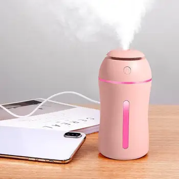 

Mini USB Silent Air Humidifier Automatic Power-off Aroma Diffuser for Office Ultrasonic Mini Air Humidifier 200ML Aroma