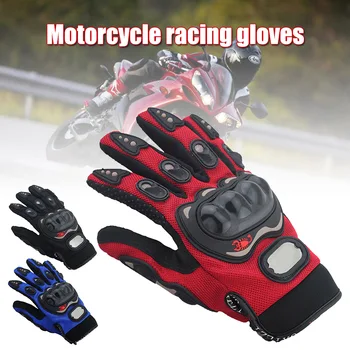 

Motorcycle Racing Gloves Non-slip Wear Resistant Breathable Full Finger Gloves B99