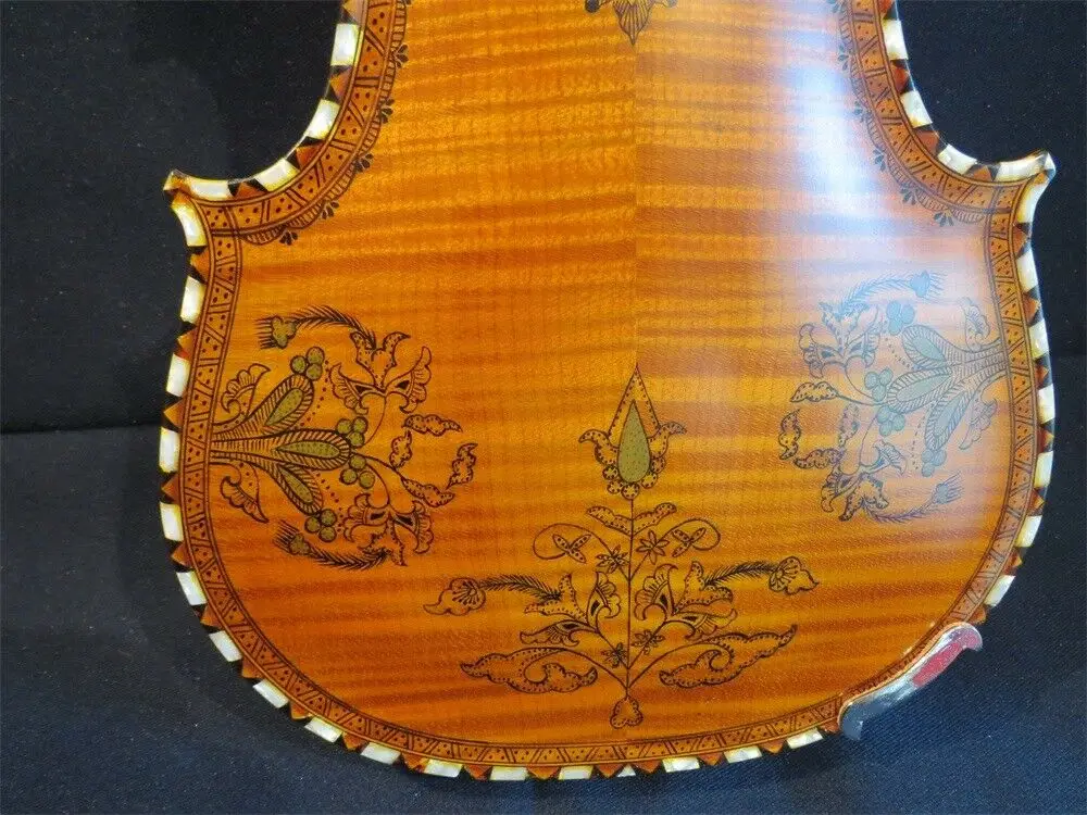 Стиль барокко SONG Master 4 × 4 струны 1" viola d'Amord женщины свиток#13164