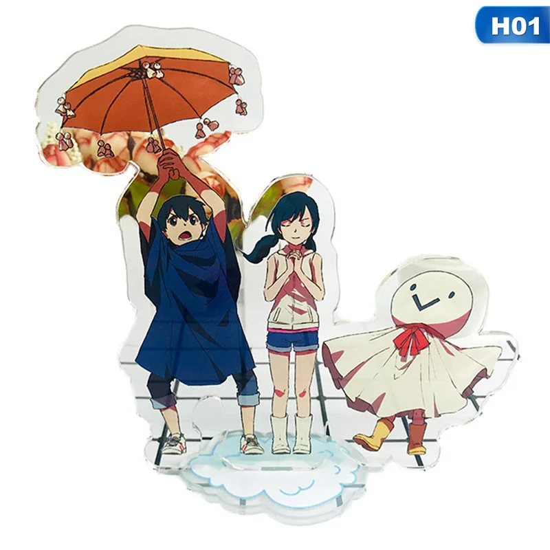 Аниме Tenki No Ko Weathering With You Amano Hina Morishima Hodaka Косплей фигурка на акриловой подставке настольная модель тарелка рождественские подарки