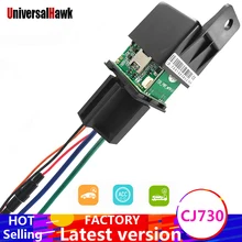 Motorcycles Hidden Mini Car Relay GPS Tracker Cut Off Oil Towed Away ACC Status SMS Alarm Locator Tracking System Free APP CJ730