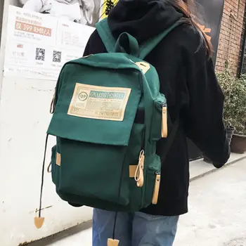 

Middle High School Bags for Boys Teenagers Backpack Men Women Bookbags Large Capacity Campus Schoolbag Personality Street