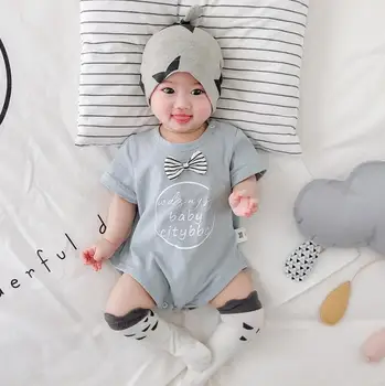 

2020 new baby girls boys romper fashion summer cotton babys jumpsuit 6-24 month HV104