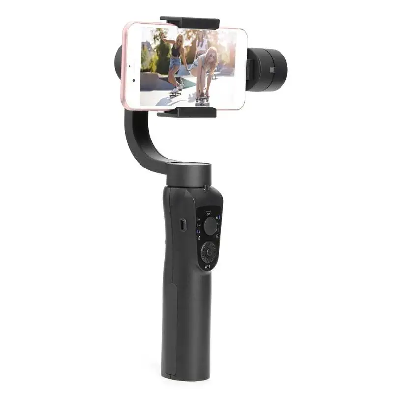 Горячая ручной классический нежная текстура S5B 3 оси ручной смартфон Gimbal стабилизатор w/отслеживание лица для экшн-камеры