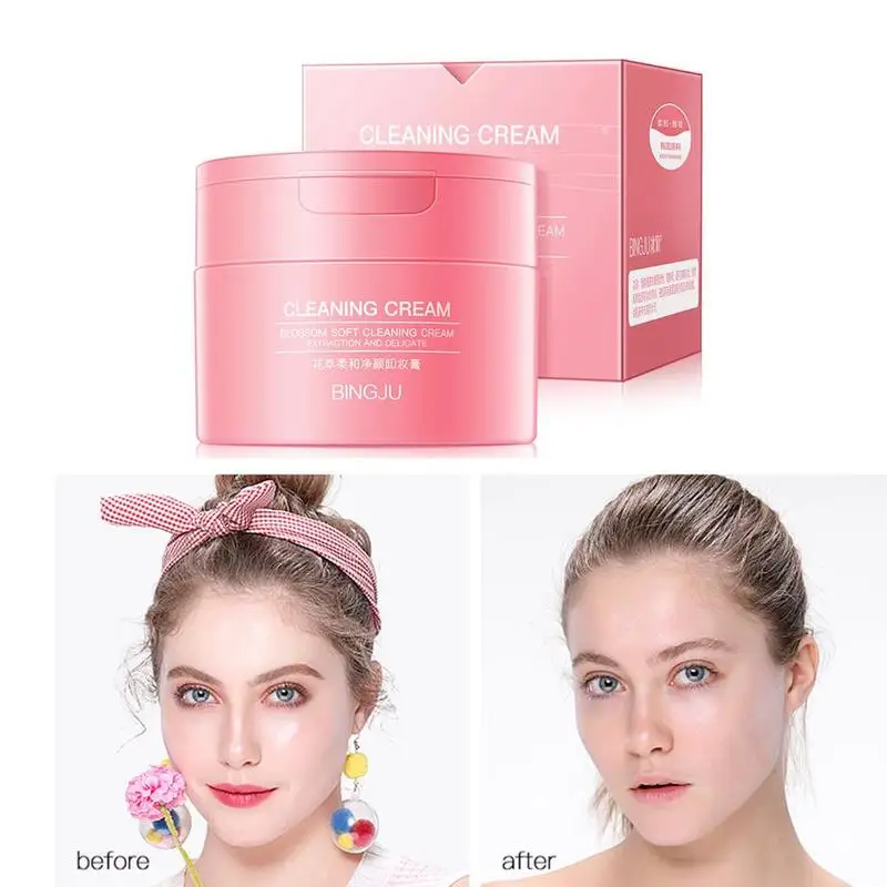 

100g Skincare Makeup Cleansing Cream Mild Deep Cleaning Quick Dissolve Face Eye Lip Facial Care Cleansing Balm Cosmetics