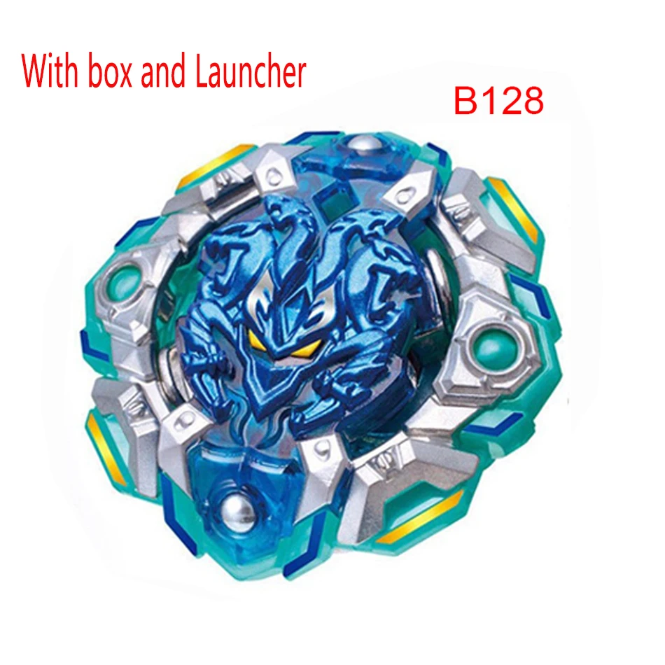 Toupie Beyblades B-154 Металл Fusion Top Beyblade Burst 4D Master Bayblade Bey Blade средство для запуска Beyblade игрушки для детей - Цвет: B-128 With box