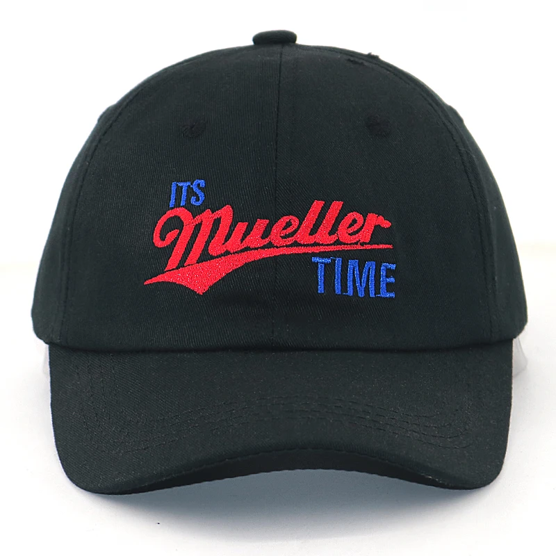 Его MUELLER TIME strapback шляпы для папы хлопок регулируемые буквы вышивка бейсболки для мужчин и женщин модные изогнутые шляпы от солнца